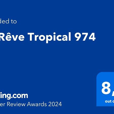 Appartement Le Rêve Tropical 974 à Trois Bassins Extérieur photo